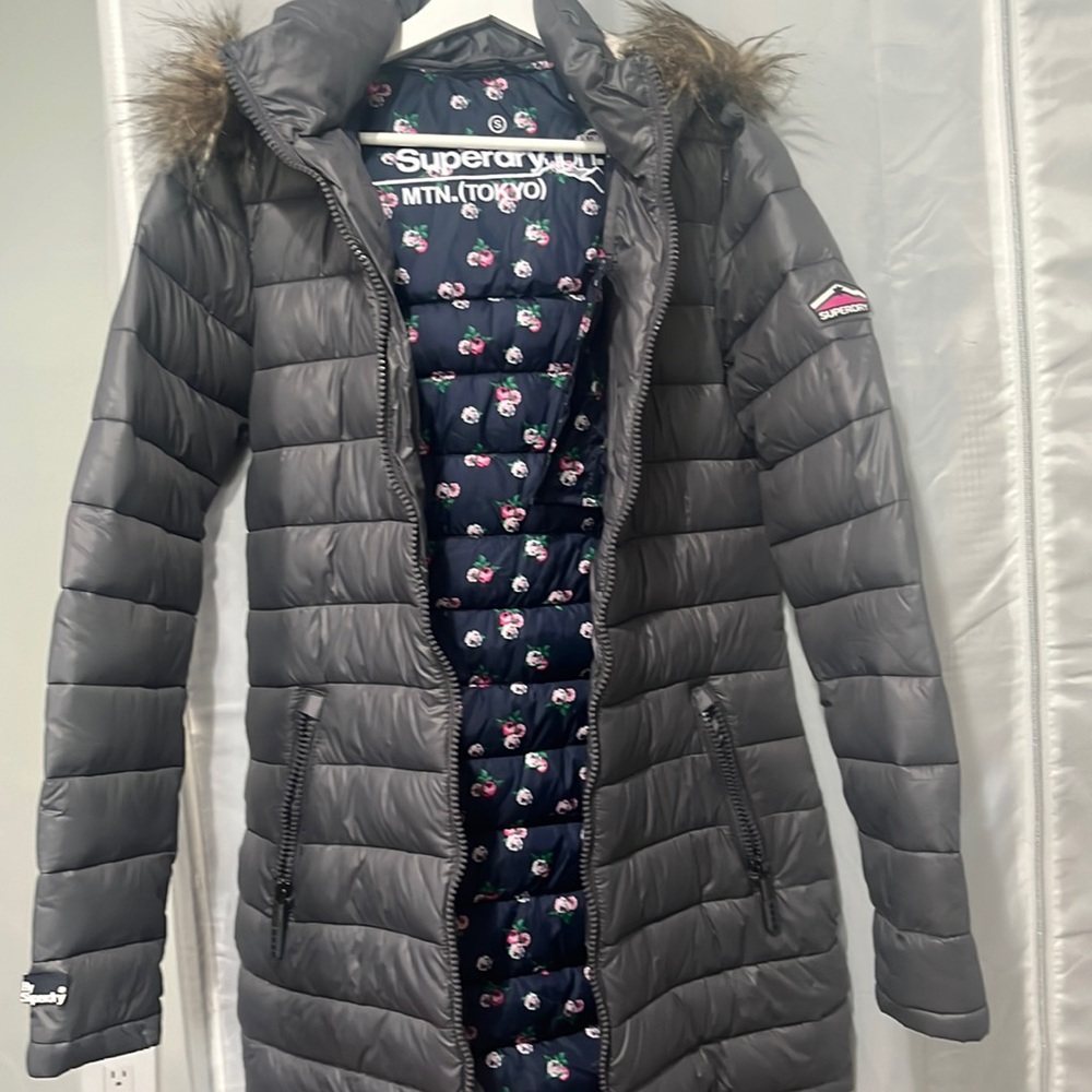 Superdry parka coat